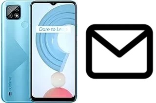 Configurer le courrier dans Realme C21