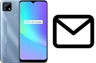 Configurer le courrier dans Realme C25