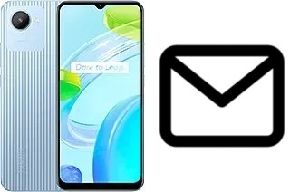 Configurer le courrier dans Realme C30