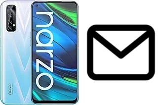 Configurer le courrier dans Realme Narzo 20 Pro