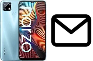 Configurer le courrier dans Realme Narzo 20