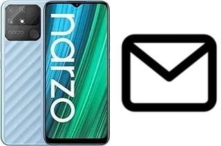 Configurer le courrier dans Realme Narzo 50A