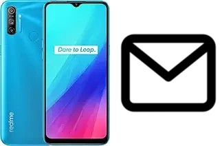 Configurer le courrier dans Realme C3 (3 cameras)