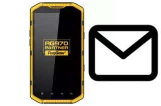 Configurer le courrier dans RugGear RG970 Partner