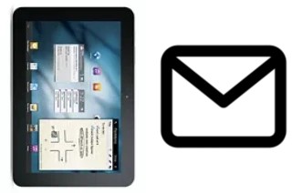 Configurer le courrier dans Samsung Galaxy Tab 8.9 P7300