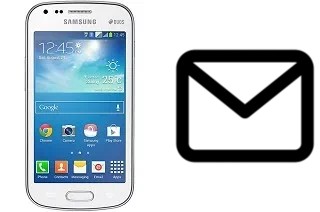 Configurer le courrier dans Samsung Galaxy S Duos 2 S7582