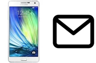 Configurer le courrier dans Samsung Galaxy A7 Duos