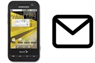 Configurer le courrier dans Samsung Conquer 4G