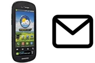 Configurer le courrier dans Samsung Continuum I400