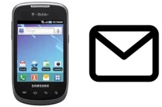 Configurer le courrier dans Samsung Dart T499