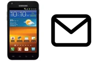 Configurer le courrier dans Samsung Galaxy S II Epic 4G Touch