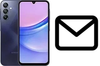 Configurer le courrier dans Samsung Galaxy A15