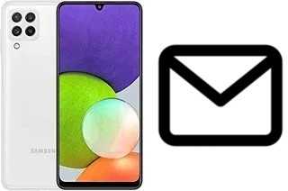 Configurer le courrier dans Samsung Galaxy A22