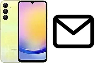 Configurer le courrier dans Samsung Galaxy A25