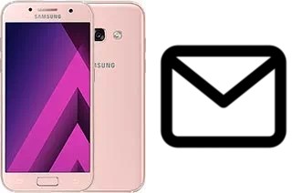 Configurer le courrier dans Samsung Galaxy A3 (2017)