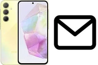 Configurer le courrier dans Samsung Galaxy A35