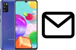 Configurer le courrier dans Samsung Galaxy A41