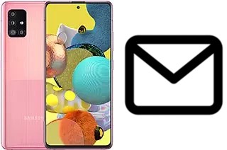 Configurer le courrier dans Samsung Galaxy A51 5G