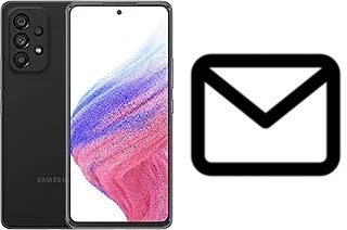 Configurer le courrier dans Samsung Galaxy A53 5G