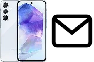 Configurer le courrier dans Samsung Galaxy A55