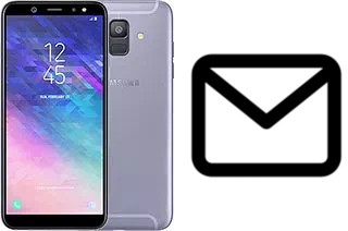 Configurer le courrier dans Samsung Galaxy A6 (2018)