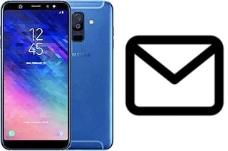 Configurer le courrier dans Samsung Galaxy A6+ (2018)