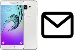 Configurer le courrier dans Samsung Galaxy A7 (2016)