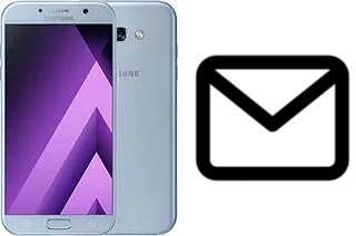 Configurer le courrier dans Samsung Galaxy A7 (2017)