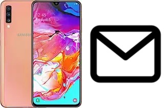 Configurer le courrier dans Samsung Galaxy A70