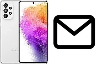 Configurer le courrier dans Samsung Galaxy A73 5G