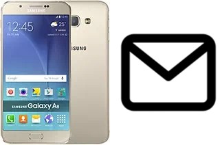 Configurer le courrier dans Samsung Galaxy A8