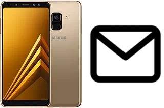 Configurer le courrier dans Samsung Galaxy A8 (2018)