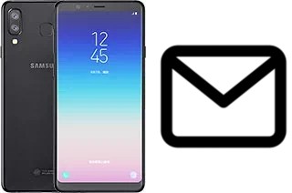 Configurer le courrier dans Samsung Galaxy A8 Star (A9 Star)