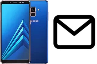 Configurer le courrier dans Samsung Galaxy A8+ (2018)