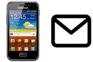 Configurer le courrier dans Samsung Galaxy Ace Plus S7500