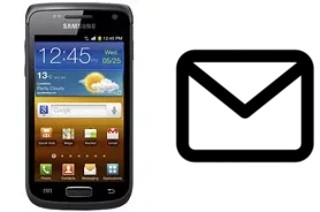 Configurer le courrier dans Samsung Galaxy W I8150