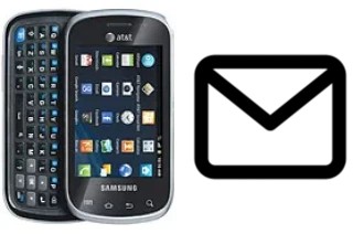 Configurer le courrier dans Samsung Galaxy Appeal I827