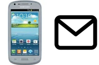 Configurer le courrier dans Samsung Galaxy Axiom R830