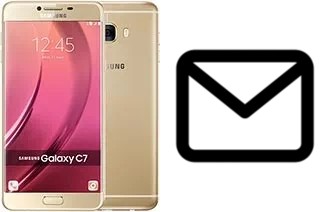 Configurer le courrier dans Samsung Galaxy C7