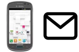 Configurer le courrier dans Samsung Galaxy Exhibit T599