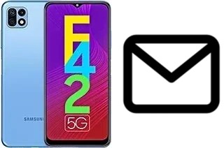 Configurer le courrier dans Samsung Galaxy F42 5G