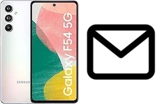 Configurer le courrier dans Samsung Galaxy F54