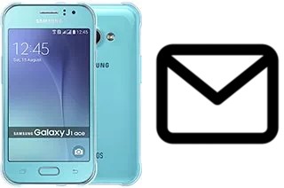 Configurer le courrier dans Samsung Galaxy J1 Ace