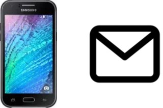 Configurer le courrier dans Samsung Galaxy J1 mini