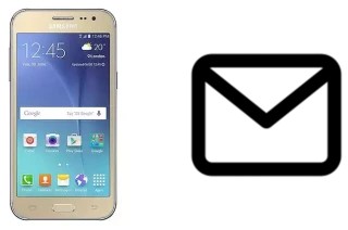 Configurer le courrier dans Samsung Galaxy J2 DTV