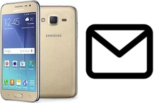 Configurer le courrier dans Samsung Galaxy J2