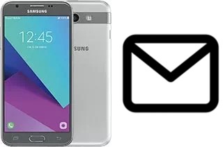 Configurer le courrier dans Samsung Galaxy J3 Emerge