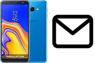 Configurer le courrier dans Samsung Galaxy J4 Core