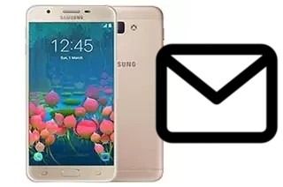 Configurer le courrier dans Samsung Galaxy J5 Prime (2017)