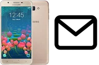 Configurer le courrier dans Samsung Galaxy J5 Prime